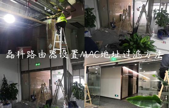 磊科路由器设置MAC地址过滤方法