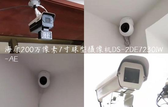 海康200万像素7寸球型摄像机DS-2DE7230IW-AE