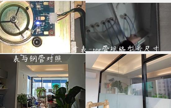 ppr管规格型号尺寸表-ppr管规格型号尺寸表与钢管对照